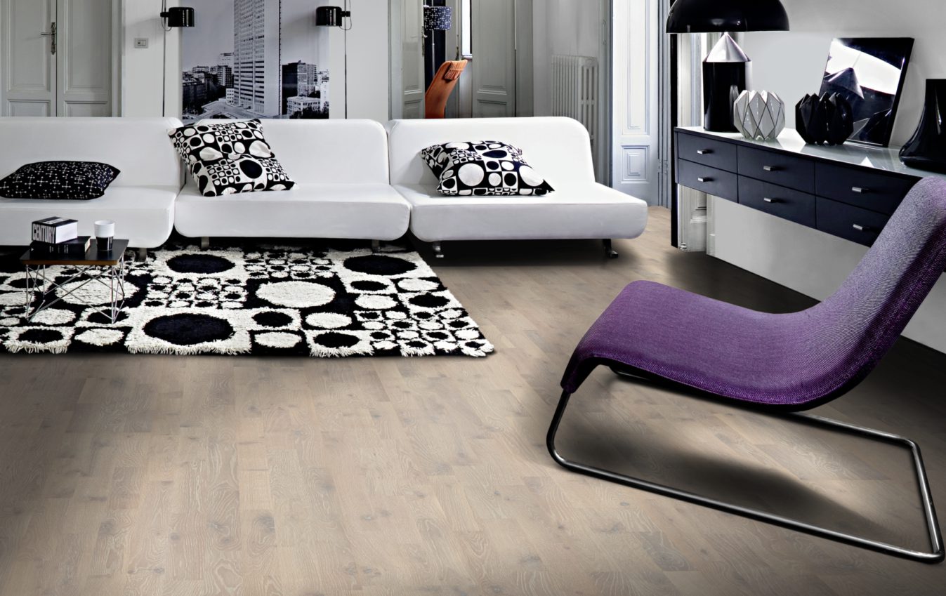 Паркетная доска Kahrs Гармония Дуб Ракушка Shell 153N6BEKS1KW240 Lively 2423×200×15